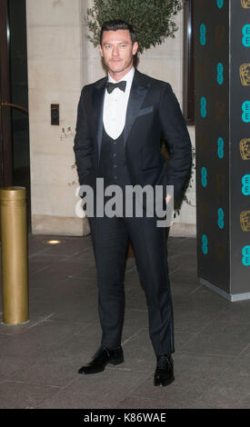 Luke Evans auf der offiziellen nach Partei für die 70Th EE British Academy Film Awards 2017 nach - Partei Abendessen im Grosvenor House Hotel am 12. Februar 2017 in London, England Stockfoto