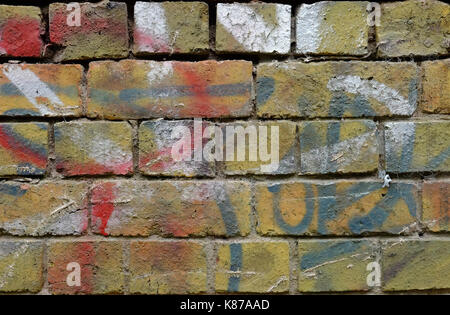 Brick Wall Abstract Stockfoto