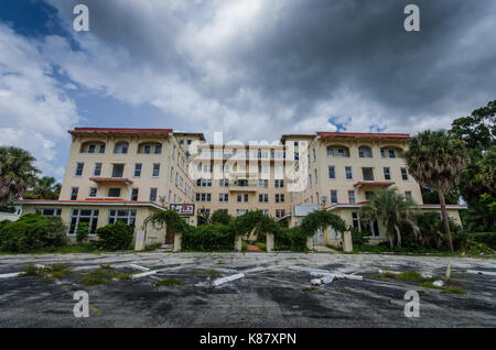 SPINE-CHILLING Bilder haben einen Einblick in die berühmt-berüchtigte Putnam Hotel, wo der Gast seine schwangere Freundin getötet und ihre fünfzehn Woche angeboten. Stockfoto