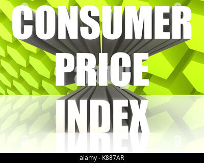 Verbraucherpreisindex Stockfoto