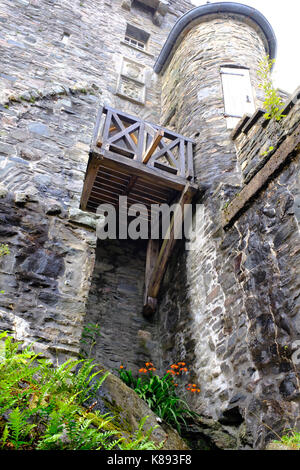 Eilean Donan Castle am Ufer des Loch Duich - Schottland Stockfoto