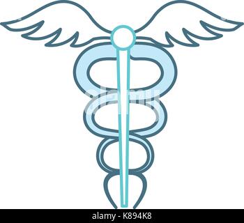 medizinischen Symbol isolierten Symbol Stock Vektor