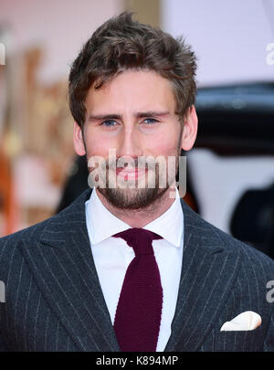 Edward Holcroft Teilnahme an der Weltpremiere von kingsman: Der goldene Kreis, bei Cineworld in Leicester Square, London. Bild Datum: Montag, den 18. September. Foto: Ian West/PA-Kabel Stockfoto