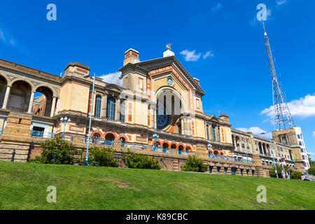 Äußere der Alexandra Palace, nördlich von London, Großbritannien Stockfoto