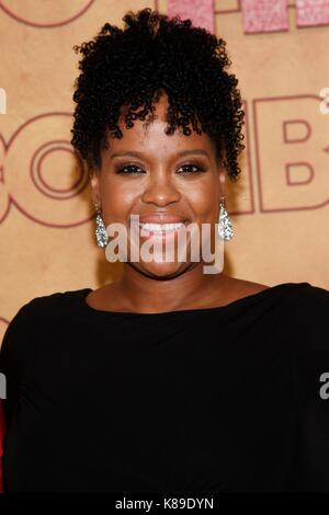 Natasha Rothwell in der Ankunftshalle für HBO Emmy After Party - Teil 2, der Pacific Design Center, Los Angeles, CA 17. September 2017. Foto: JA/Everett Collection Stockfoto