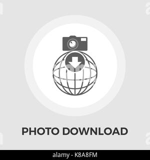 Foto herunterladen Symbol Vektor. Flache Symbol auf dem weißen Hintergrund. Editierbare EPS-Datei. Vector Illustration. Stock Vektor