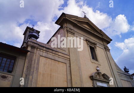 Fassade der Kirche San Giuseppe Florenz Italien Stockfoto