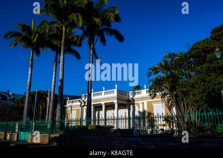 Musee Leon Dieux, oder das Museum des Dichters, Leon Dieux, Rue de Paris, St. Denis, La Réunion Stockfoto