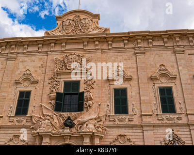 Details in Valleta auf der Insel Malta Stockfoto