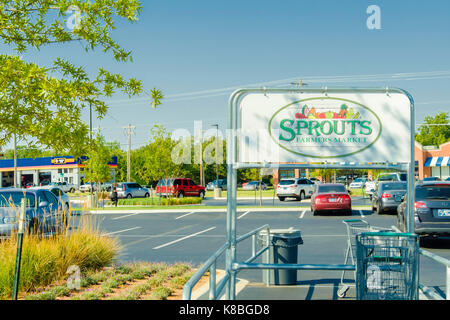 Sprossen Farmers Market, Verkauf von natürlichen, organischen und glutenfreie Lebensmittel in Oklahoma City, Oklahoma, USA. Stockfoto