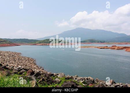 Pookode See Wayanad, Kerala, Südindien Stockfoto