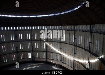 Ferdinand Bogergs Gaskocka / Gasometer Stockfoto