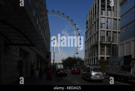 Die Entwicklung der Southbank auf die York Road London England Stockfoto