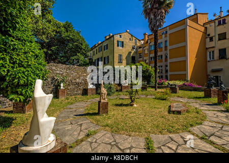 Italien Ligurien Chiavari Società Economica di Chiavari -Museo Garaventa oparas von Lorenzo Garaventa Stockfoto