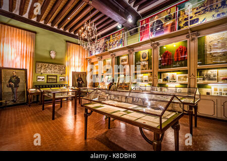 Italien Ligurien Chiavari Società Economica di Chiavari -Italien Ligurien Chiavari Società Economica di Chiavari -Risorgimento Museum - Rivarola Room Stockfoto