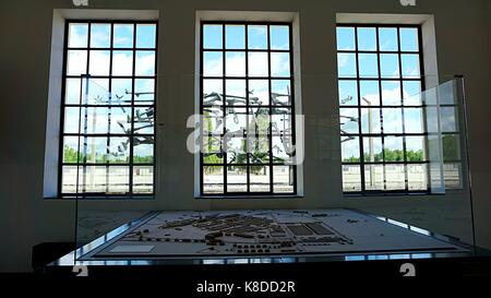 Kz-Gedenkstätte in Dachau, Deutschland Stockfoto