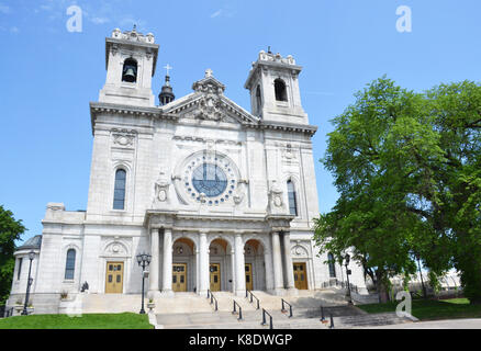 Basilika der Heiligen Maria in Minneapolis, MN Stockfoto