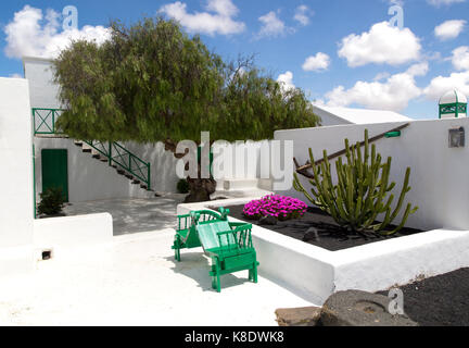 Museum und Folklore Arts Center, Casa Museo monumento al Campesino, Lanzarote, Kanarische Inseln, Spanien Stockfoto