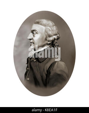 Adam Smith, 1723-1790, schottischer Ökonom, Autor, Philosoph Stockfoto