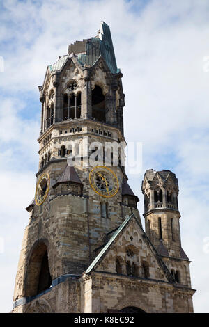 Kaiser-Wilhelm-Gedächtniskirche, Berlin, Deutschland Stockfoto