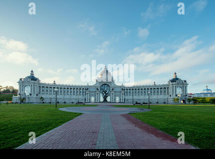 Landwirtschaft Palace - das Gebäude des Landwirtschaftsministeriums der Republik Tatarstan. Russland. Stockfoto