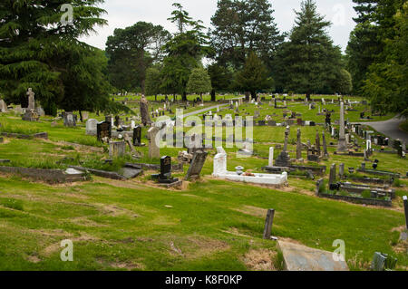 Macclesfield Cemetery, Cheshire, UK, England Stockfoto