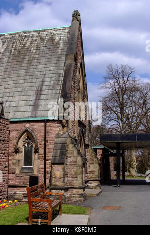 Macclesfield Cemetery, Cheshire, UK, England Stockfoto