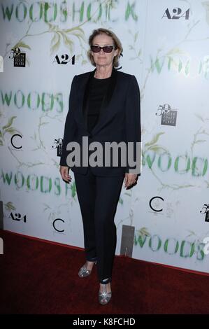 Lisa Liebe in der Ankunftshalle für WOODSHOCK Premiere ArcLight Hollywood, Los Angeles, CA 18. September 2017. Foto von: Dee Cercone/Everett Collection Stockfoto