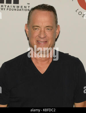 Westwood, USA. September 2017. Tom Hanks nimmt am 27. September 18,2017 an der Simply Shakespeare Benefit Freud Playhouse, UCLA Westwood, Kalifornien Teil. Stockfoto