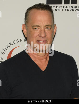 Westwood, USA. September 2017. Tom Hanks nimmt am 27. September 18,2017 an der Simply Shakespeare Benefit Freud Playhouse, UCLA Westwood, Kalifornien Teil. Stockfoto