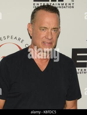 Westwood, USA. September 2017. Tom Hanks nimmt am 27. September 18,2017 an der Simply Shakespeare Benefit Freud Playhouse, UCLA Westwood, Kalifornien Teil. Stockfoto