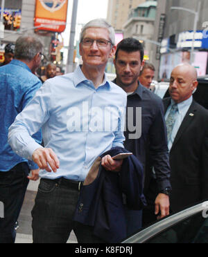 New York, NY, USA. 19 Sep, 2017. in New York September 19, 2017. Credit: Rw/Medien Punch/Alamy leben Nachrichten Stockfoto