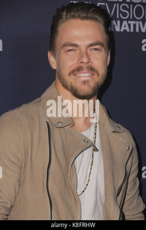 West Hollywood, CA, USA. 19 Sep, 2017. Derek Hough. Welt der Tanz Fest gehalten an Delila in West Hollywood. Credit: Birdie Thompson/AdMedia/ZUMA Draht/Alamy leben Nachrichten Stockfoto