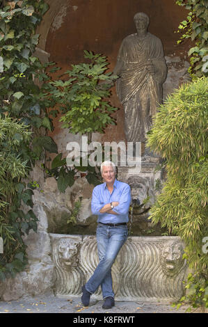 Rom, Italien. 12 Sep, 2017. Richard Gere besucht die 'Norman' Fotoshooting bei Quattro Fontane Hotel am 12. September 2017 in Rom, Italien. | Verwendung weltweit Quelle: dpa/Alamy leben Nachrichten Stockfoto