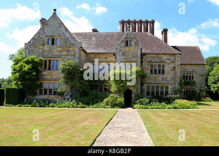 Bateman ist ein Haus aus dem 17. Jahrhundert im Burwash East Sussex England Großbritannien Stockfoto