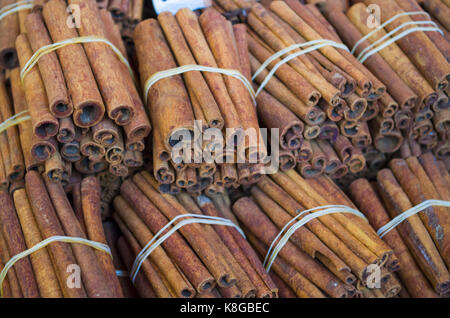 Zimt Stockfoto