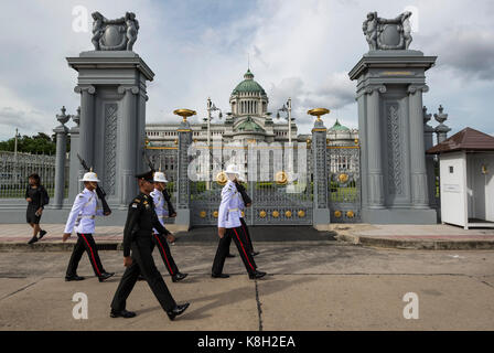 Das Ananta Samakhom Throne Hall ist ein königlicher Empfang Halle im Dusit Palace in Bangkok, Thailand. Es wurde im Auftrag von König Chulalongkorn (Rama V) Stockfoto