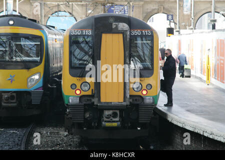 Liverpool Lime Street Station Stockfoto