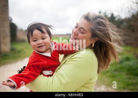BABY GIRL Stockfoto