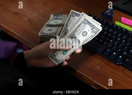 Amk Mikrofinanzierung, Siem Reap Niederlassung. Kambodscha. Stockfoto