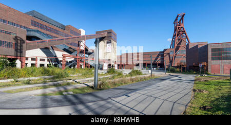 Coillery Zollverein, Weltkulturerbe der Unesco, in Essen, Deutschland, ehemalige Zeche, heute eine Mischung aus Museum, kulturelle Veranstaltung Ort und Industria Stockfoto