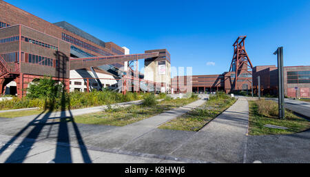 Coillery Zollverein, Weltkulturerbe der Unesco, in Essen, Deutschland, ehemalige Zeche, heute eine Mischung aus Museum, kulturelle Veranstaltung Ort und Industria Stockfoto