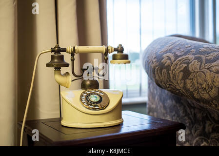 Antikes Telefon Stockfoto