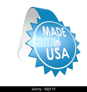 In den USA star Label Stockfoto