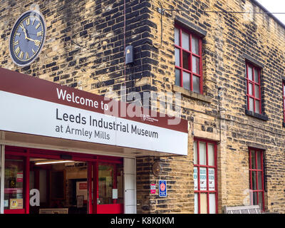 Leeds Industrial Museum am Armley Mills Leeds West Yorkshire England Stockfoto