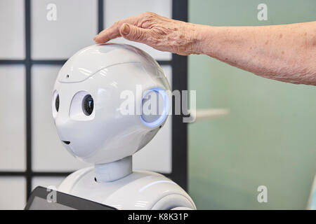 Roboter FORSCHUNG Stockfoto