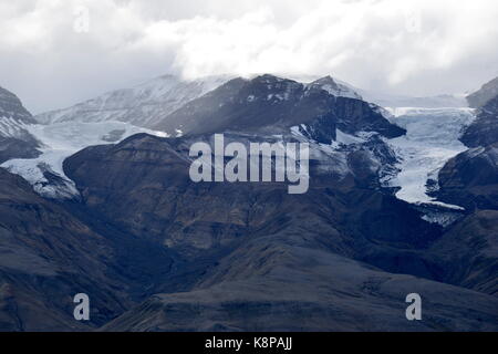 Eiszeitliche Landschaft auf der Halbinsel nuussuaq an der Westküste Grönlands. Genommen 20.08.2017. Foto: Karlheinz Schindler/dpa-Zentralbild/ZB | Verwendung weltweit Stockfoto