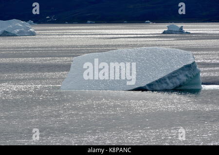 Eisberge zwischen der Halbinsel Nuussuaq und Disko Insel in der Nähe der Siedlung saqqaq an der Westküste Grönlands. 19.08.2017, getroffen. Foto: Karlheinz Schindler/dpa-Zentralbild/ZB | Verwendung weltweit Stockfoto