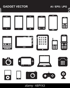 Gadget Symbol Stock Vektor