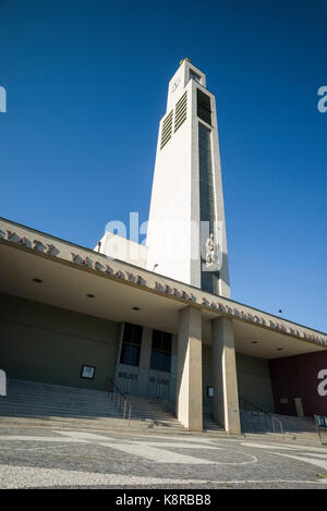 Prag. Der Tschechischen Republik. Heiliger Wenzel Kirche (kostel sv. Václava), von Josef Gočár 1929 entworfen - 1930, Vršovice. Stockfoto